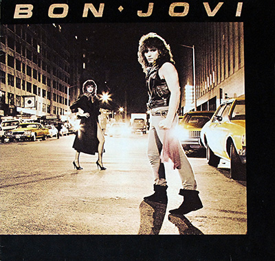 BON JOVI - Self-Titled (Germany and Netherlands Releases) album front cover vinyl record